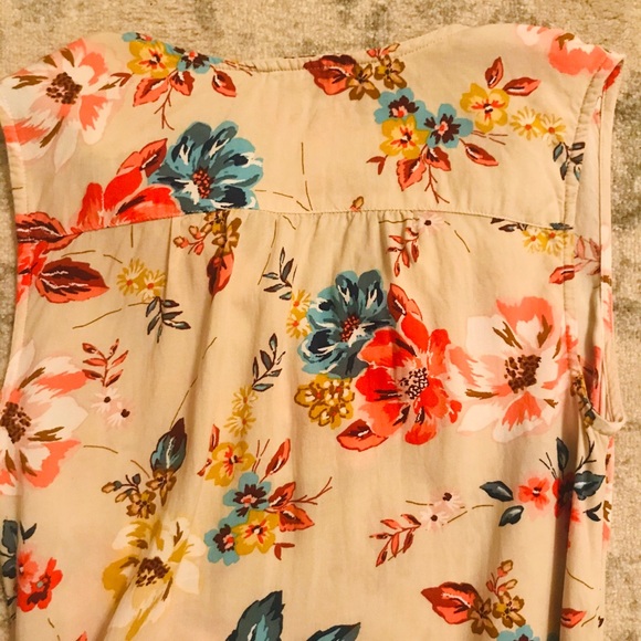 Floral Sleeveless Dress Size M! - Picture 7 of 9